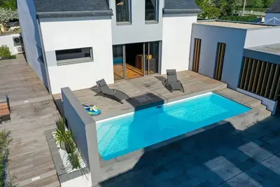 Image de Villa Nymphéa - maison avec piscine chauffée St Gildas de Rhuys