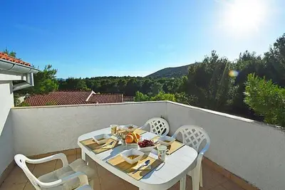Apartments Bruno - One Bedroom Apartment with Sea View and Terrace