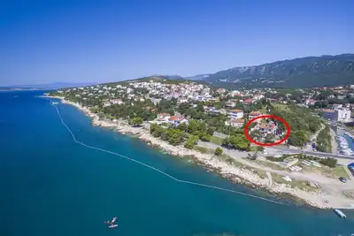 Image de Appartement de vacances Novi Vinodolski pour 2 - 4 personnes avec 1 chambre à coucher - Appartement