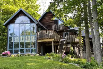 Image de Rockport village house with great decks & views - walk to harbor & town