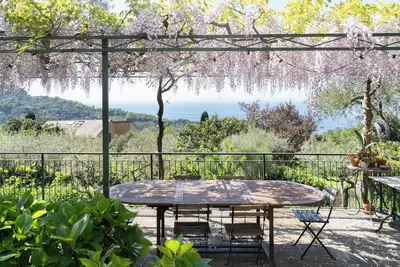 Image de Villa 'Uliveto' avec vue sur la mer, Wi-Fi et climatisation