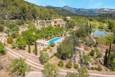 Image de Maison de campagne \"Ca Nostra De Esporlas\" avec vue sur la montagne, Wi-Fi et climatisation