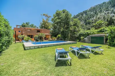 Image de Maison de vacances 'Sontuiri Den Jaume' avec piscine privée, Wi-Fi et climatisation.