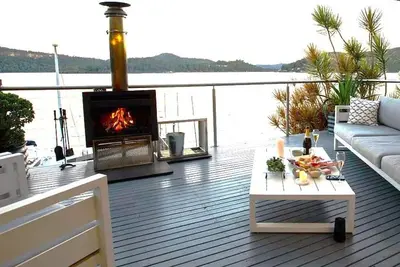 Image de river specials. Dyarubbin. fireside living Hawkesbury River spectacular views