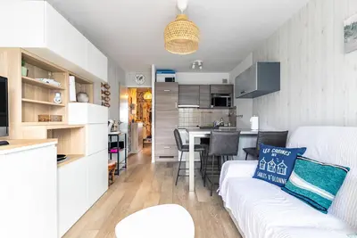 Image de Charmant appartement à 500m de la plage