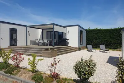 Image de Chalet pour 6 dans une résidence avec piscine