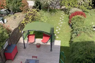 Image de Maison déco vintage terrasse et jardin à proximité de Paris
