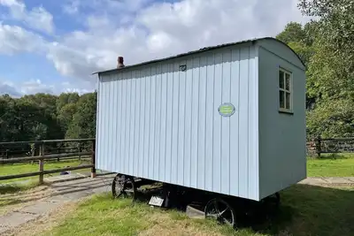 The Cwtch-Cabane de berger-Traditionelle-Douche-Vue sur Montagne