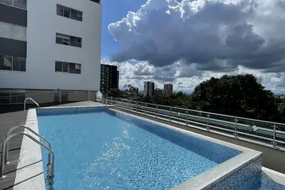 Image de Apartment with terrace, heated pool and parking