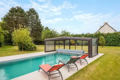 Image de Green Lodge - Piscine chauffée et grand Jardin à proximité des Plages de Pléneuf Val-André