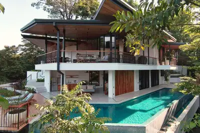 Cielo Vivo Villa With Extraordinary Ocean, Beach and Jungle Views
