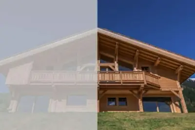 Image de Chalet Frison Option Clémence 10 personnes, Chalet Frison