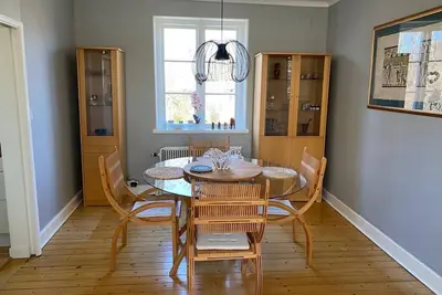 Scandinavian Oasis with a beach 5-10 minutes away.