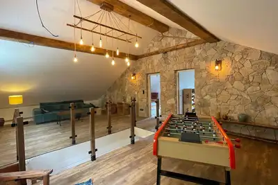 Image de Gîte confort 15 couchages, vue panoramique Montagne Hautes Alpes, Terrasse