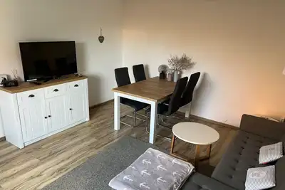 Image de Appartement 'Koje 1' avec terrasse et jardin privés