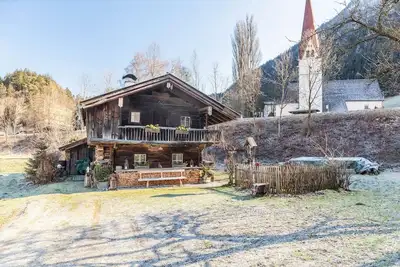 Image de Maison de vacances \"Stoffelhäusl\" avec vue sur les montagnes, terrasses privées et Wi-Fi.