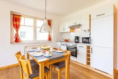 Image de The bright and modern apartment has a living space of approx.