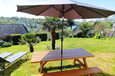 Image de Maison à Douarnenez/ kerlaz - plage à pied et proche sentier côtier.