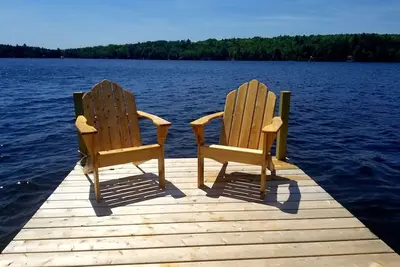 Image de Cozy Log Lodge w/firepit on Bottle Lake, super close to Atv roads, fishing, hiking