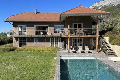 Image de Maison Ă Veyrier-du-Lac 8 couchages - Vue lac et montagnes