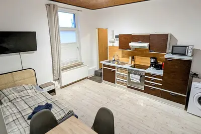 Image de Central apartment for 3 people with kitchen & washing machine