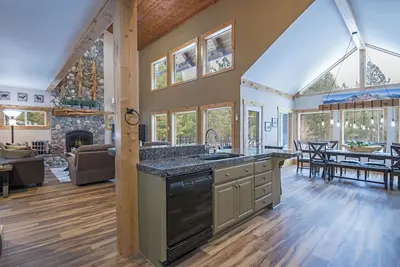 Custom, Pet Friendly, Riverfront Home with a Huge 3 Acre Yard!