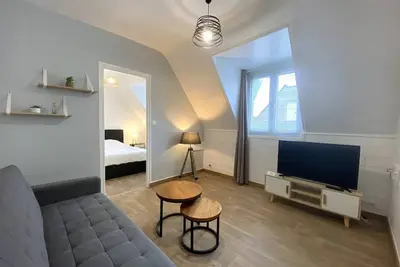 Image de Bel appartement avec Wifi à 400m de la plage au centre de Tregastel