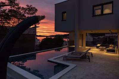 Image de Luxury and modern Villa Mia mare by sea side area with Sea view In Croatia