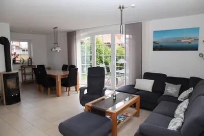 Image de Detached vacation home (100sqm) for 6 people with garden, fireplace, 2 bathrooms