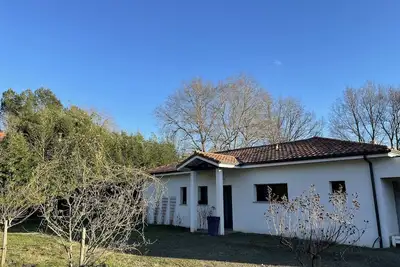 Image de Maison familiale avec jardin sur la côte landaise