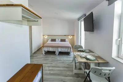 Studio with terrace in the center of Muxia on the Costa da Morte, Galicia