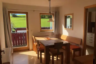 Image de Panoramic view with 2 balconies and Swedish stove