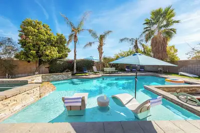 Image de Luxury Oasis w/ Pool + Hot Tub, Fire Pit, Games & Big Yard | Larrea by AvantStay