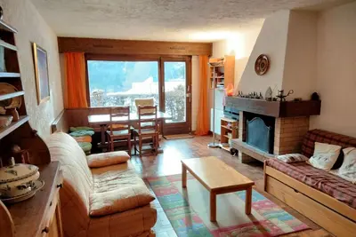 Image de Appartement à deux pas des pistes ; piscine extérieure (été)