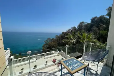Image de Le paradis bleu Luxueux duplex avec vue mer