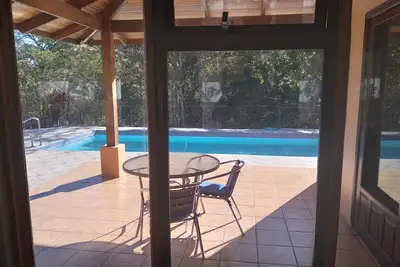 Villa La Jolla with gardens, jungle, pool and valley view - 7 day minimum stay