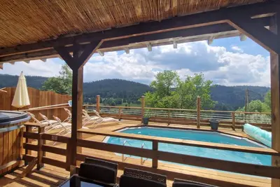 Image de Le Bercail classé 4* avec piscine et bain nordique