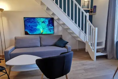Image de ☀️Le Nid des \"Gratteciels\"☀️ Joli duplex ensoleillé au cœur de la ville A\/C&4k
