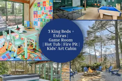 Image de Hot Tub Game Room Kids' Art Studio Large Fire Pit