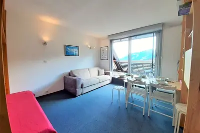 Image de Studio Cabine 6 Pers. avec Tv, Lave-Vaisselle et Casier à Ski - Aragnouet