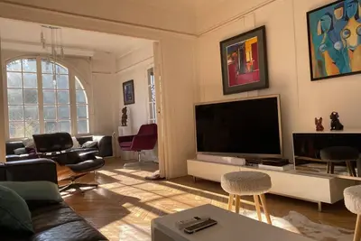 Image de 7 min Paris et La Défense Hôtel Particulier 1928 charme avec jardin +pkg