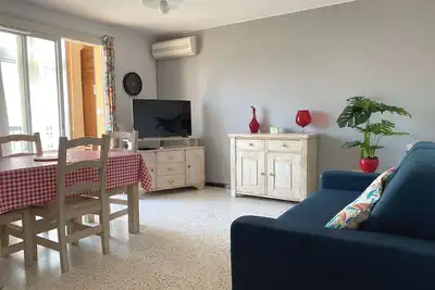 Image de Superbe T3 avec loggias fermées, garage, et wifi à Balaruc-les-Bains, classé 3 étoiles
