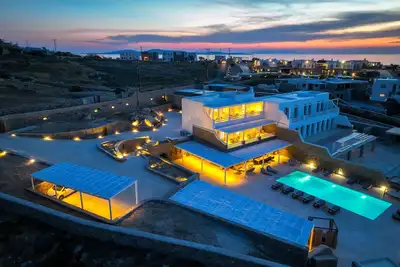 Image de Villa Majestic Ciel Privet Beach, Vamos Mykonos