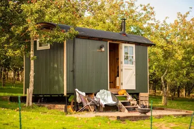 Image de Luxurious shepherd's hut in a secluded countryside location with fantastic views