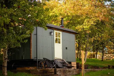Image de Luxurious shepherd's hut in a secluded countryside location with fantastic views