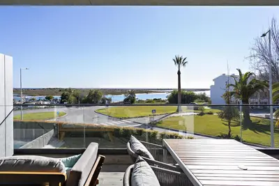 Image de Appartement moderne, avec vue sur la Ria Formosa!