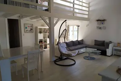 Image de cozy house near beach and shops + swimming pool