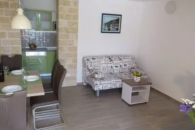 Image de Appartement dans Orebić avec vue mer, terrasse, Climatisation, Wifi (4202-5)