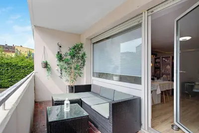 Image de Appartement \"Tolle Ferienwohnung nahe SĂĽdstrand\" avec Balcon & Wi-Fi