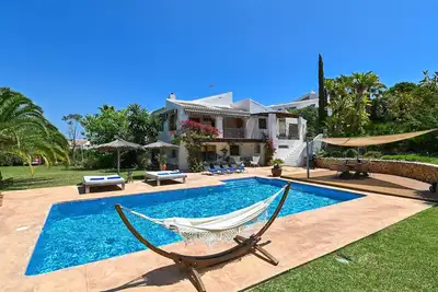 Image de Belle villa romantique à Javea, Costa Blanca, Espagne avec piscine privée pour 8 personnes